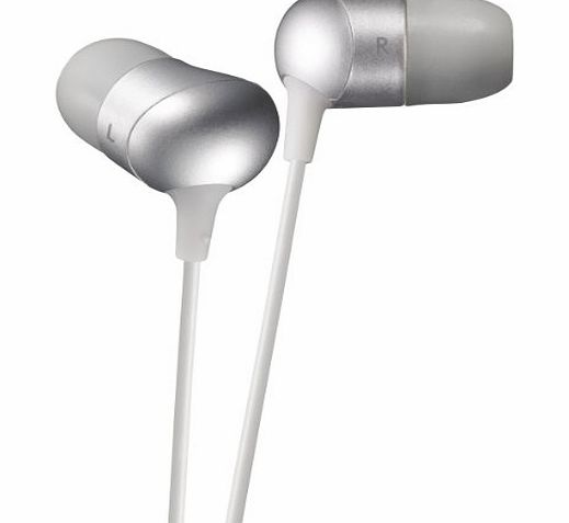 JVC HA-FX35-S Marshmallow Comfortable Fit Earphones - Silver