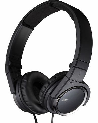 JVC HAS400B Carbon Nanotube Stereo Headphones - Black