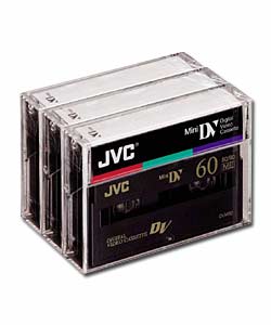 JVC Mini DV- 3 Pack