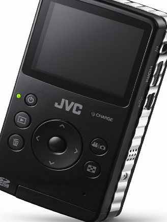 JVC PICSIO GC-FM1B Pocket Memory Camcorder - Black Ice
