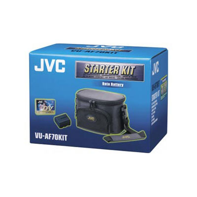 JVC VU-AF70 Starter Kit with Tape, Battery and