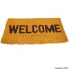 JVL Welcome Coir Doormat 35cm x 60cm