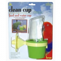 JW Pet Clean Cup Feed Watercup Medium