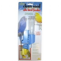 JW Pet Clean Seed Silo Bird Feeder Single
