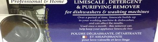 Limescale amp; Detergent Remover for Washing Machines amp; Dishwashers 10 Applications, 10 months supply.