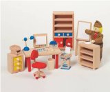 K Play Office Dolls House Furniture