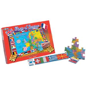 Hopscotch Flags of Europe Jigsaw Game
