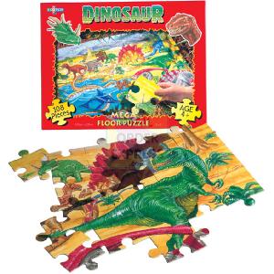 Hopscotch Mega 108 Piece Jigsaw Puzzle Dinosaurs