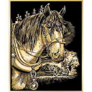 KSG Artfoil Gold Shire Horse