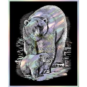 K S G KSG Artfoil Holographic Polar Bear