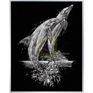 K S G KSG Artfoil Silver Dolphins