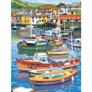 KSG Masterpiece Junior Paint by Number Harbour
