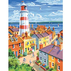 KSG Masterpiece Junior Paint by Number Lighthouse