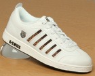 K-Swiss Fenley Stripeshifter White/Brown Leather