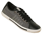 K-Swiss Skimmer Black/Grey Canvas Trainers