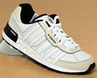 K-Swiss Truxton White/Black Leather Trainers