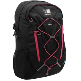 Karrimor Urban 30 Rucksack Black and Pink