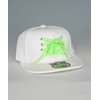 KB Ethos Urban Hip Hop Shoe Lace Cap (White/Green)