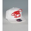 KB Ethos Urban Hip Hop Shoe Lace Cap (White/Red)