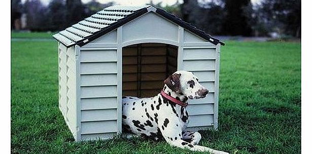 Large Strong Durable Plastic Dog Cats Pets Kennel / Winter House