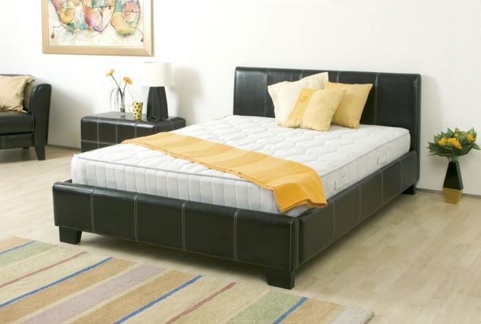 KD Beds KD Julia 4ft 6 Double Leather Bed