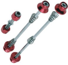 KF Allen Key Skewer and Seat Bolt Set XTR Grey
