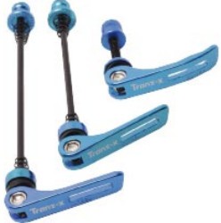 KF Quick Release Skewer and Seat Bolt Set Silver