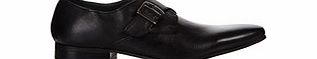 KG by Kurt Geiger Madrid black leather monk strap shoes