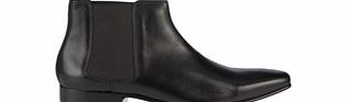 KG Kurt Geiger Eric black leather Chelsea boots