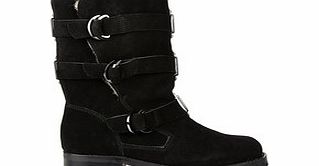 KG Scandi black suede boots