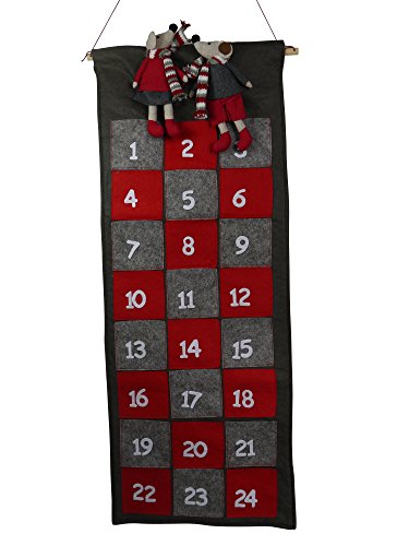 Advent calendar with pockets ``mouse`` to fill yourself by Khevga