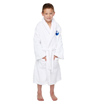 Kids White R2-D2 Costume Star Wars Dressing Gown