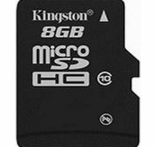 Kingston MicroSDHC 8GB Card (Class 10)