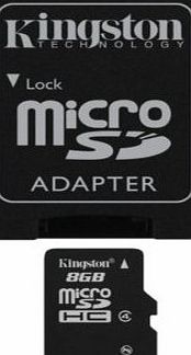 Kingston SDC4/8GB microSD 8 GB 4/9  1Ad SDHC KIN