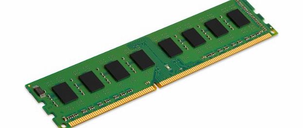 Kingston Technology ValueRam 8GB DDR3 1600MHz DIMM Memory Module - Standard 30mm Height