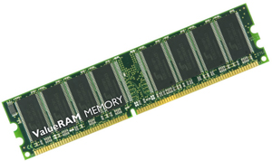 kingston Value PC Memory (RAM) - DIMM DDR 400Mhz (PC-3200) CL3 (3-3-3) - 1GB