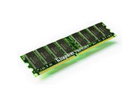 KINGSTON ValueRAM - Memory - 1 GB - DIMM 184-PIN - DDR - 266 MHz / PC2100 - CL2.5 - 2.5 V - unbuffer
