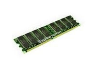 KINGSTON ValueRAM - Memory - 2 GB ( 2 x 1 GB ) - DIMM 184-PIN - DDR - 333 MHz / PC2700 - CL2.5 - 2.5