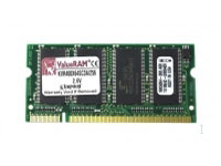 KINGSTON ValueRAM - Memory - 256 MB - SO DIMM 200-pin - DDR - 400 MHz / PC3200 - CL3 - 2.6 V - unbuf