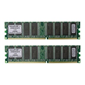 Kingston ValueRAM 2x1GB 400MHz DDR Non-ECC