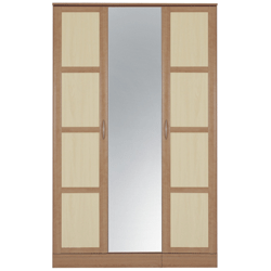Kingstown - Breeze 3 Door Centre Mirror Wardrobe