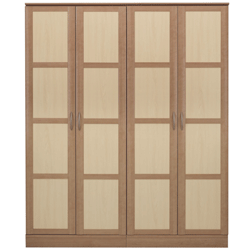 Kingstown - Breeze 4 Door Wardrobe with