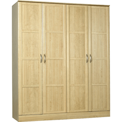 Kingstown - Carrington 4 Door Tall Wardrobe