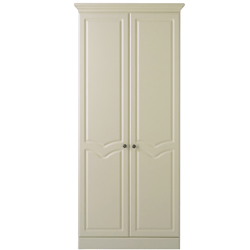 Kingstown - Insignia Cream Tall Double Wardrobe