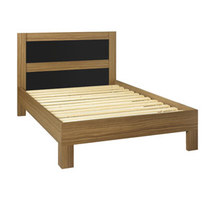 Kingstown , Mono Black 5FT Kingsize Bedstead