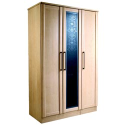 - Westbury 3 Door Wardrobe with Glass