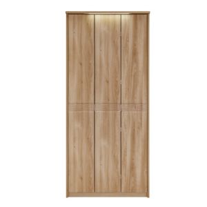 Kingstown Noah Oak 3 Door Wardrobe