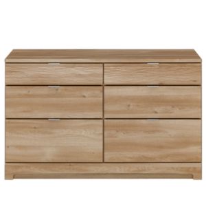 Kingstown Noah Oak 6 Drawer Chest
