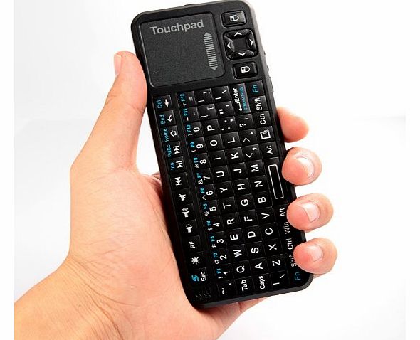 KINGZER New 2.4G 2.4Ghz iPazzPort Google TV Mini Handheld Wireless Keyboard   Laser Pen