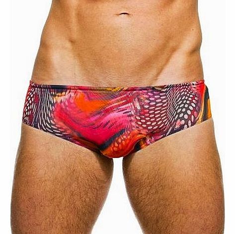 Etna Tan Through Deep Waist Swim Brief Mens Swimwear (M)